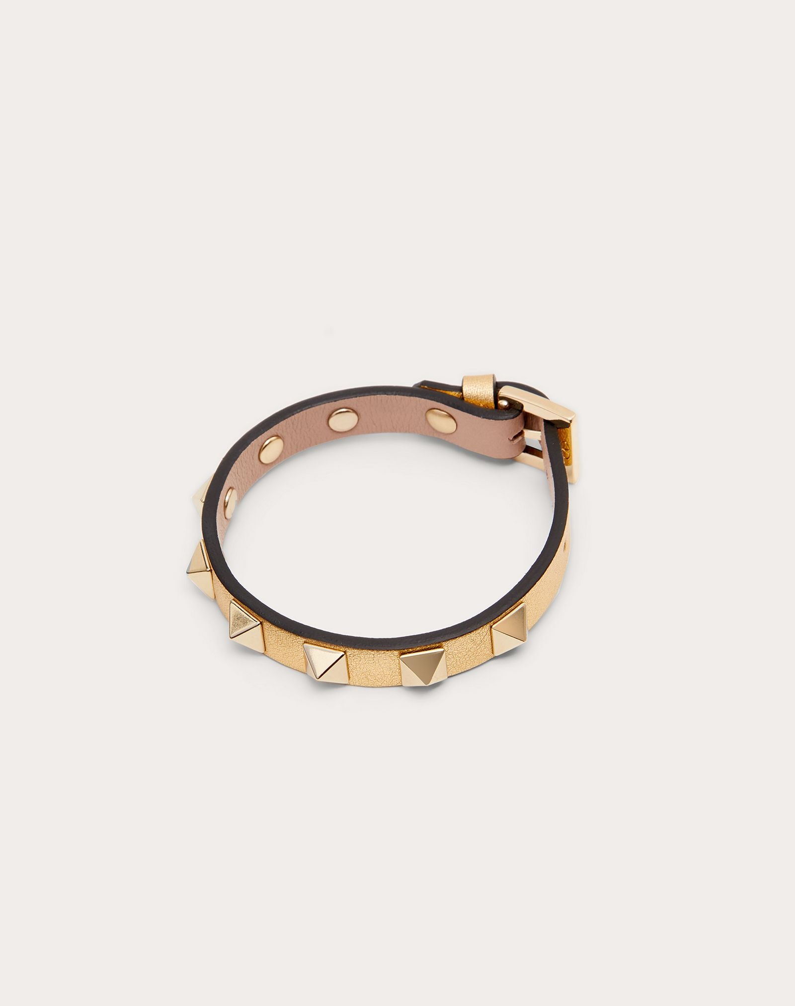 Rockstud leather bracelet - 3