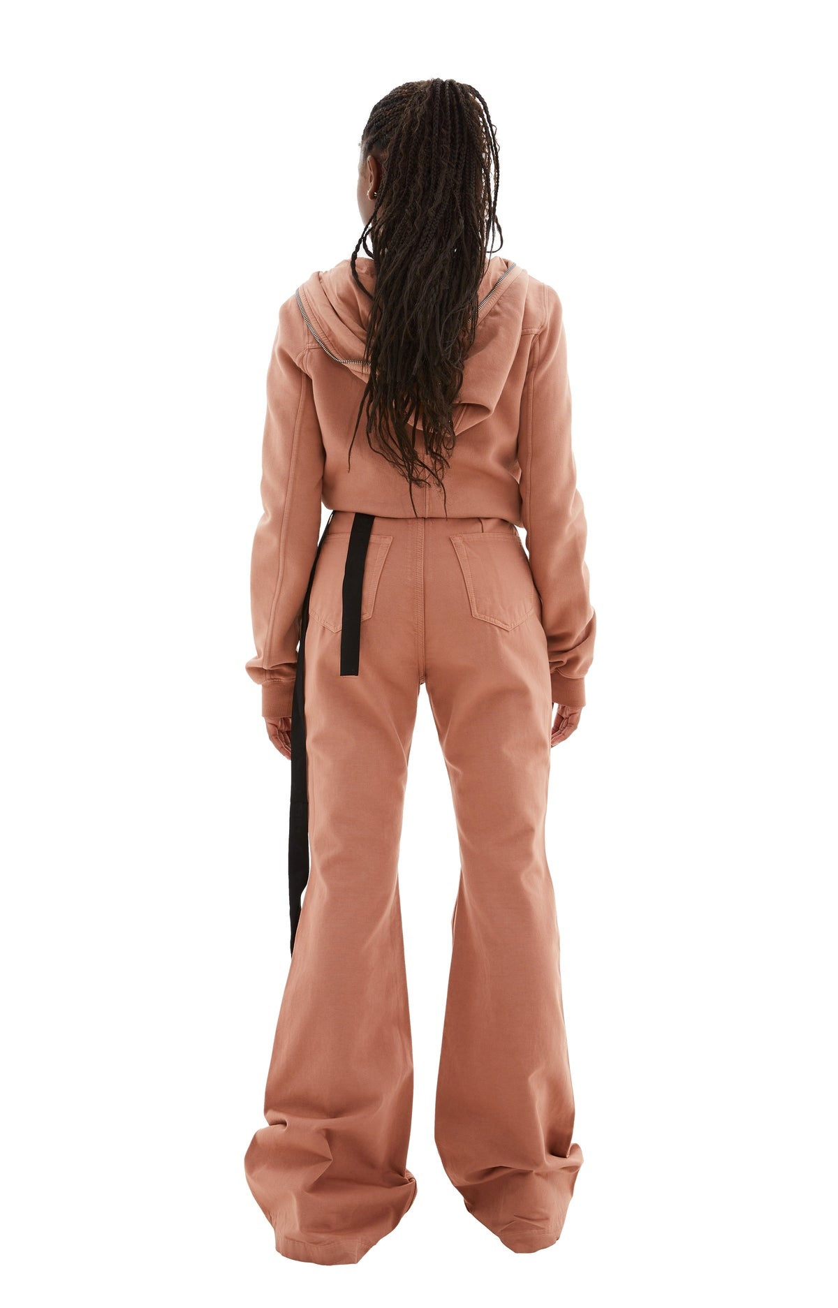 BOLAN BOOTCUT PANTS (DARK PINK) - 3