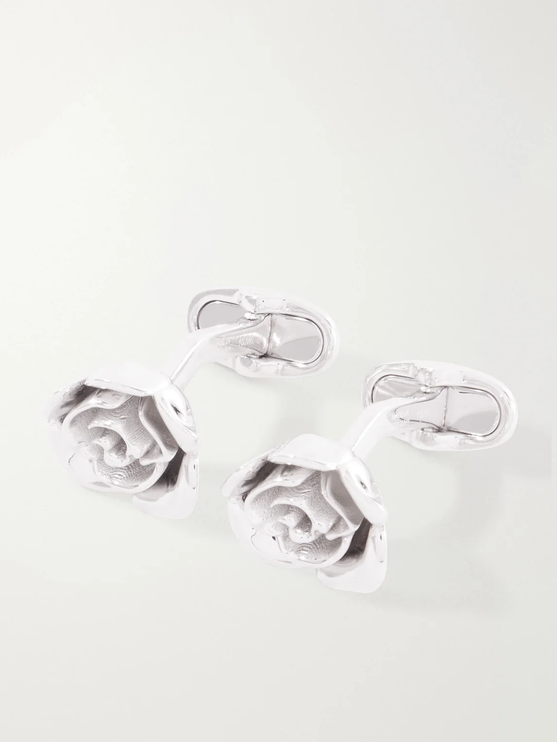 Romeo & Juliet Silver Cufflinks - 1