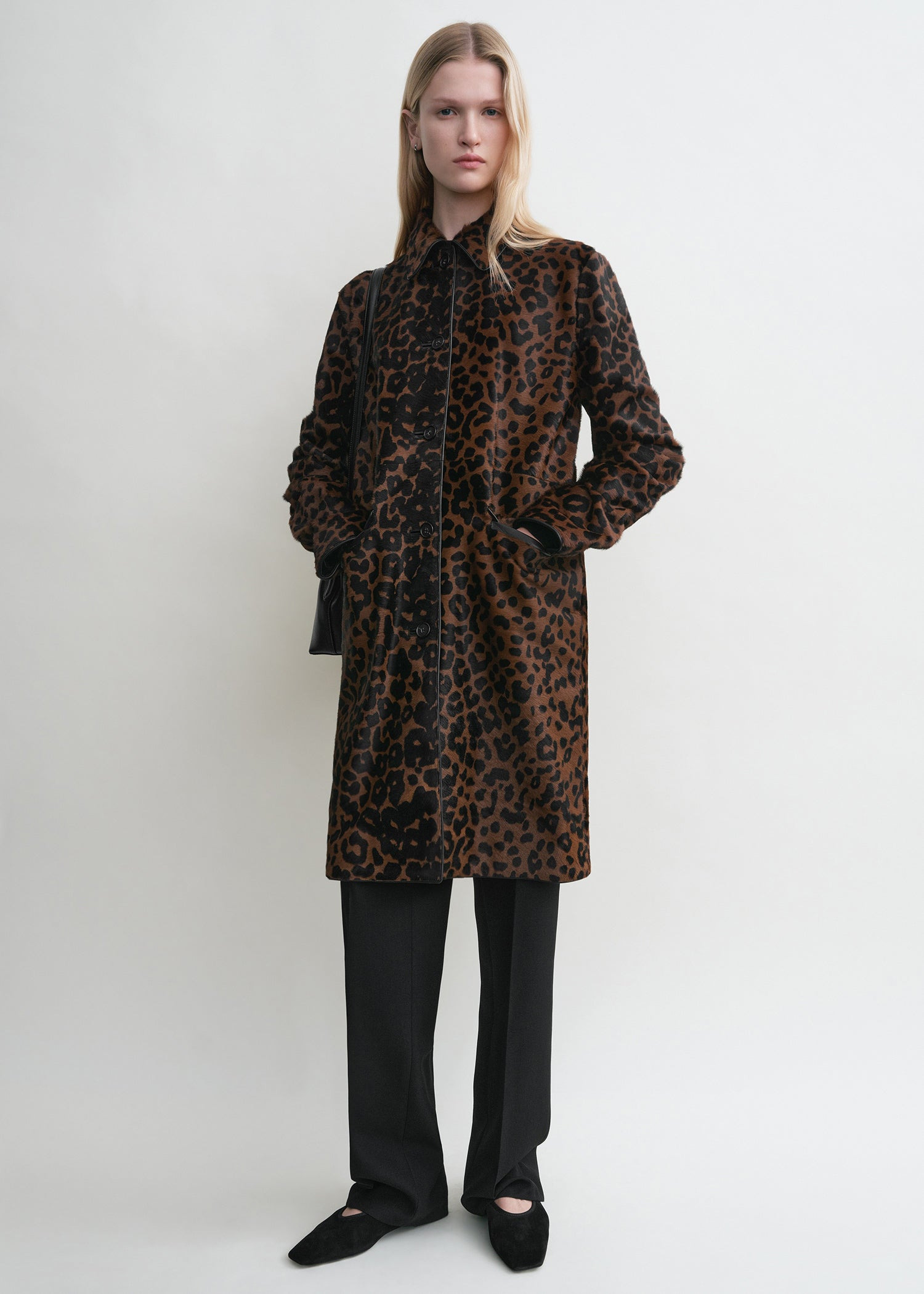 Pony hair coat leopard - 2
