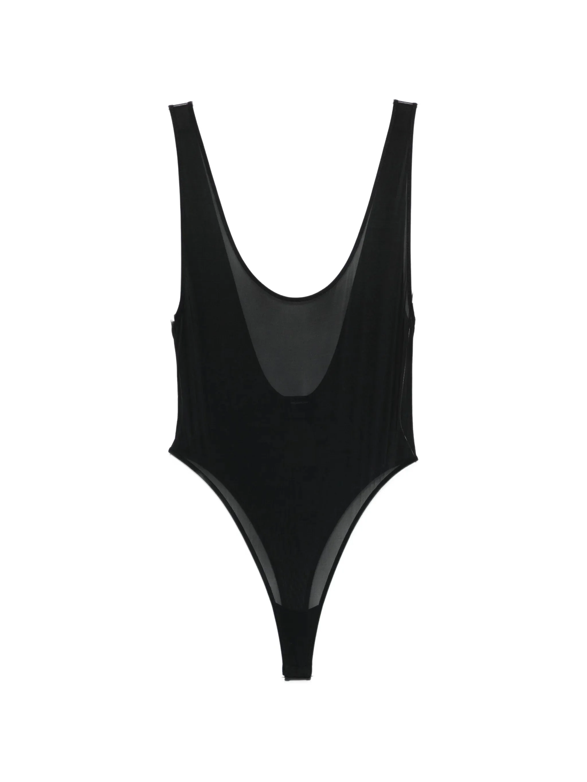 sheer tank bodysuit - 1