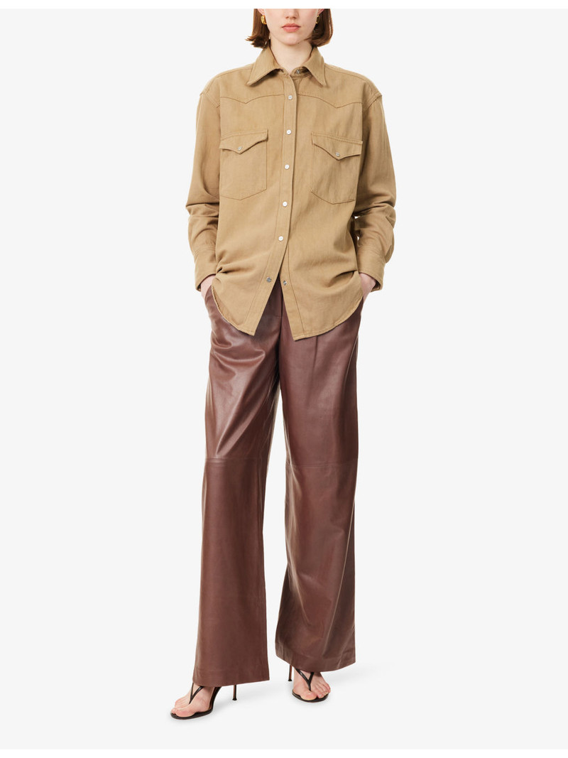 TWP OG Supersized Denim Shirt outlook