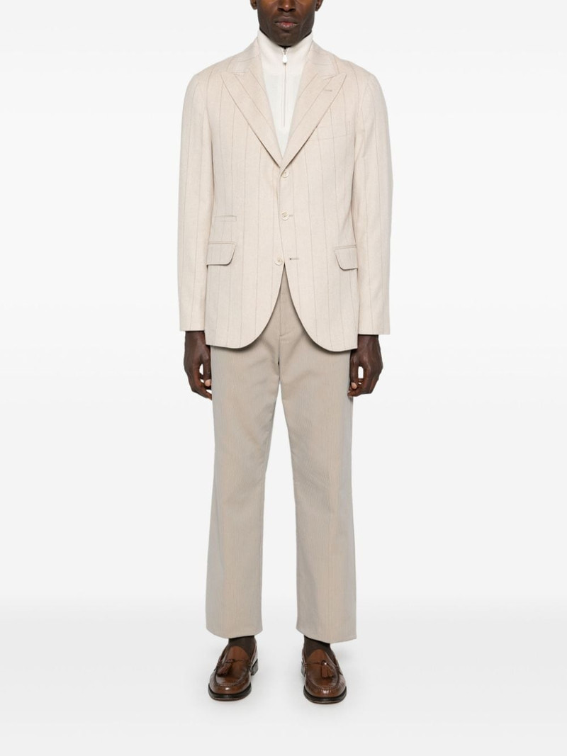 Brunello Cucinelli striped blazer outlook