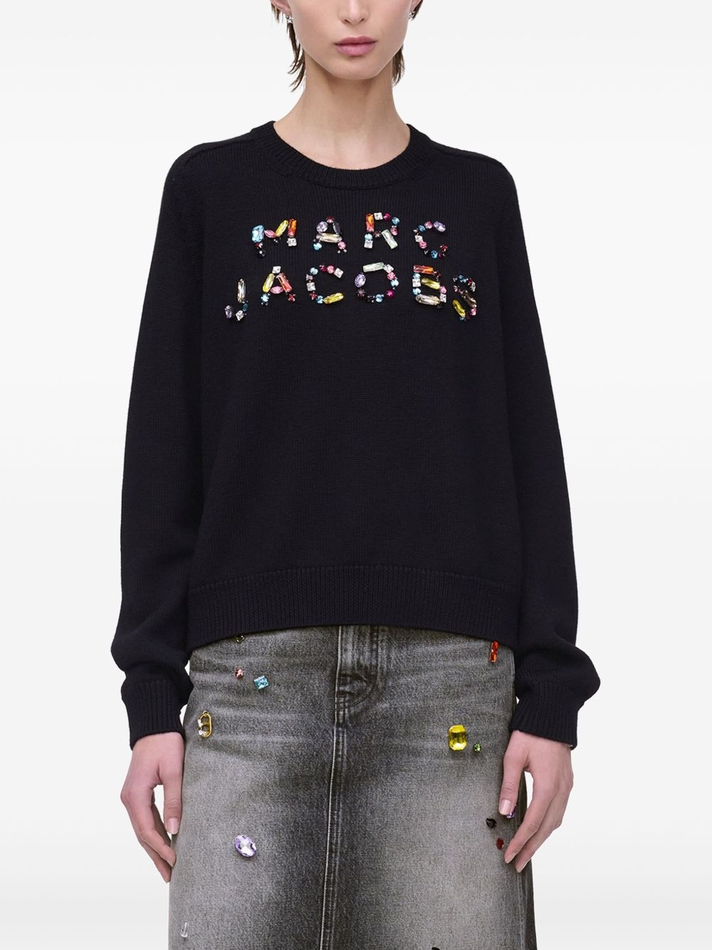 logo-embellished sweatshirt - 4