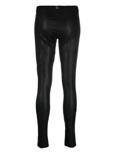 Isaac Sellam low-rise leather leggings outlook