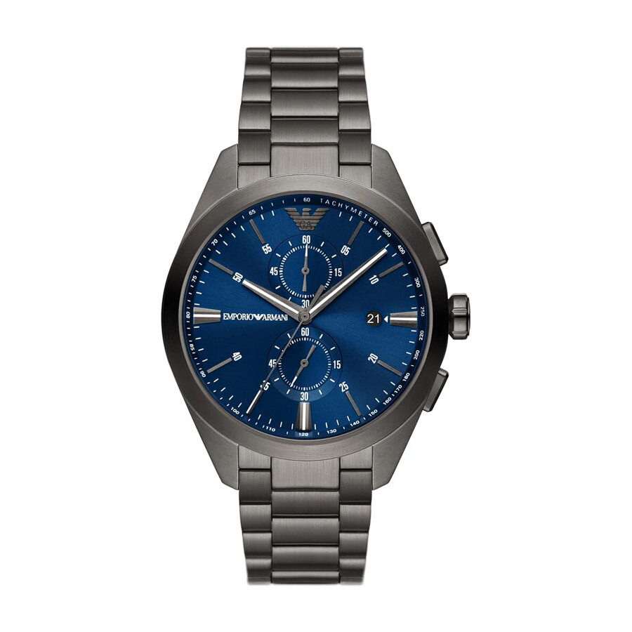 Emporio Armani Chronograph Quartz Blue Dial Men's Watch AR11481 - 1