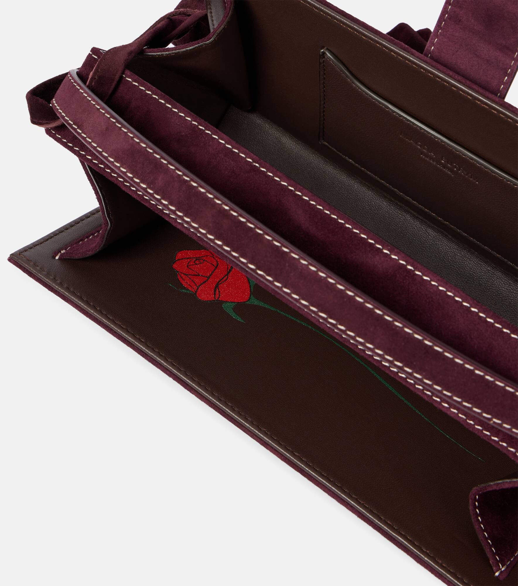 Apolonia Small suede clutch - 3