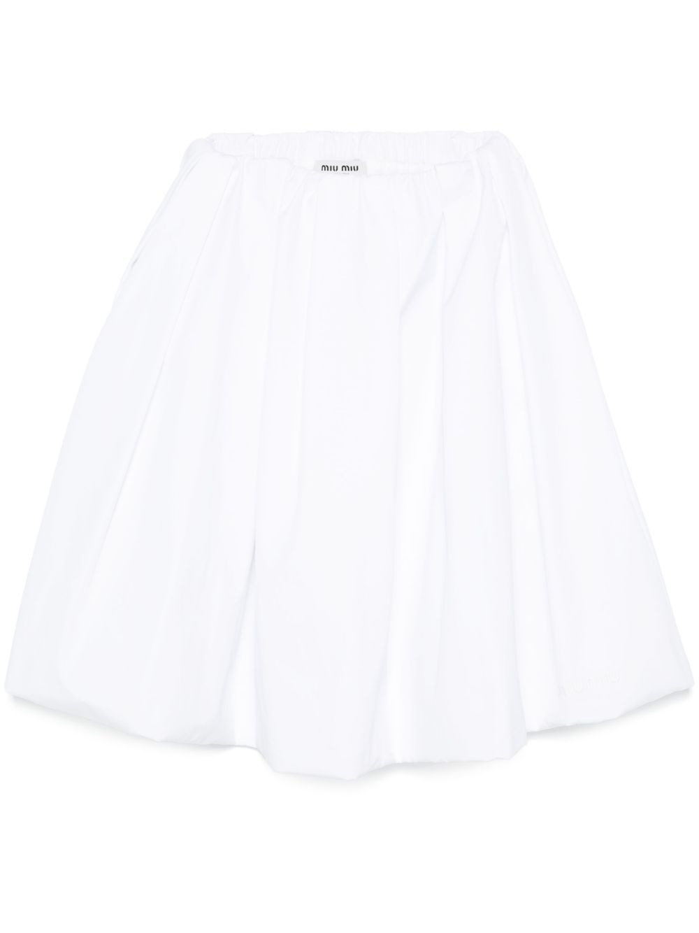 poplin midi skirt - 1
