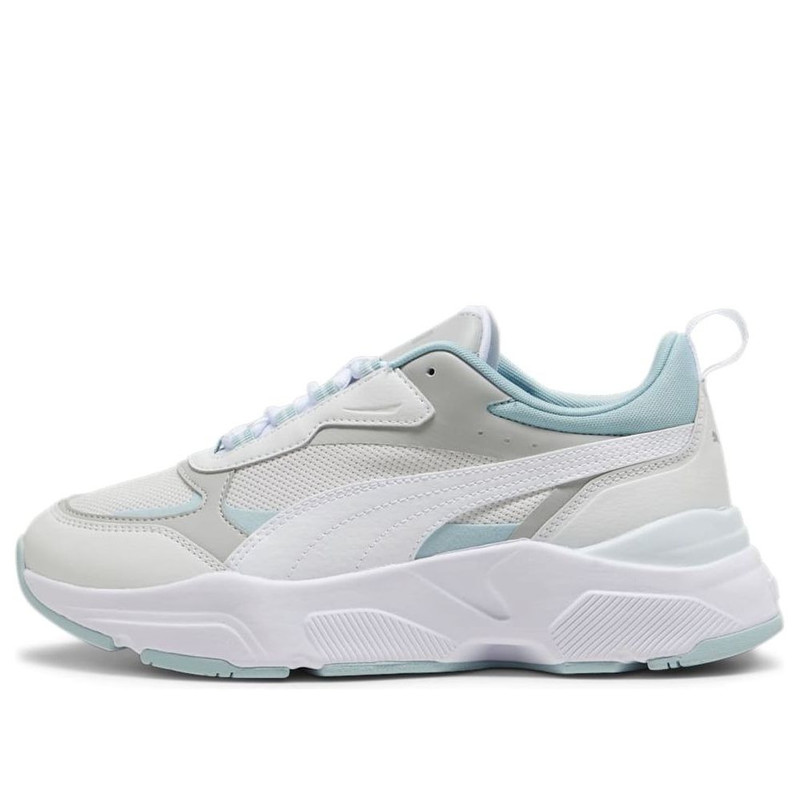(WMNS) PUMA Cassia 'Grey White Turquoise' 384647-20 - 1