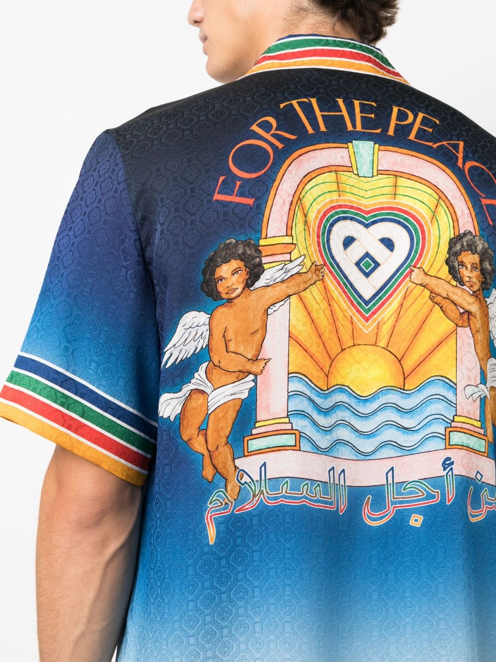 For The Peace-print shirt - 5