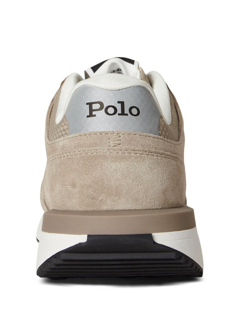 lace-up suede-leather sneakers 3