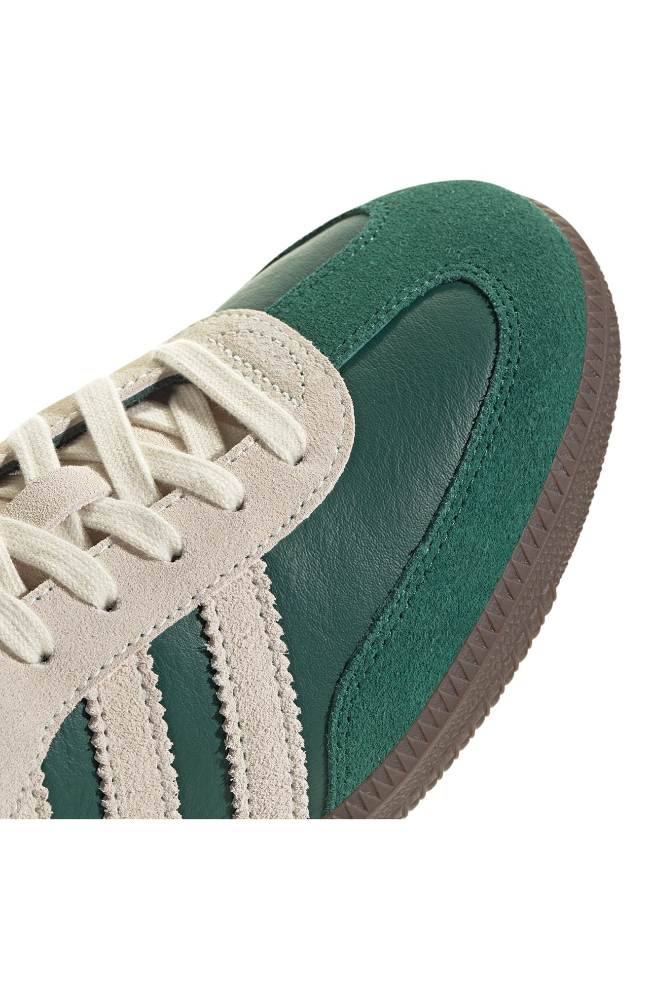 adidas Samba OG Sneaker in Collegiate Green/cream White at Nordstrom - 7