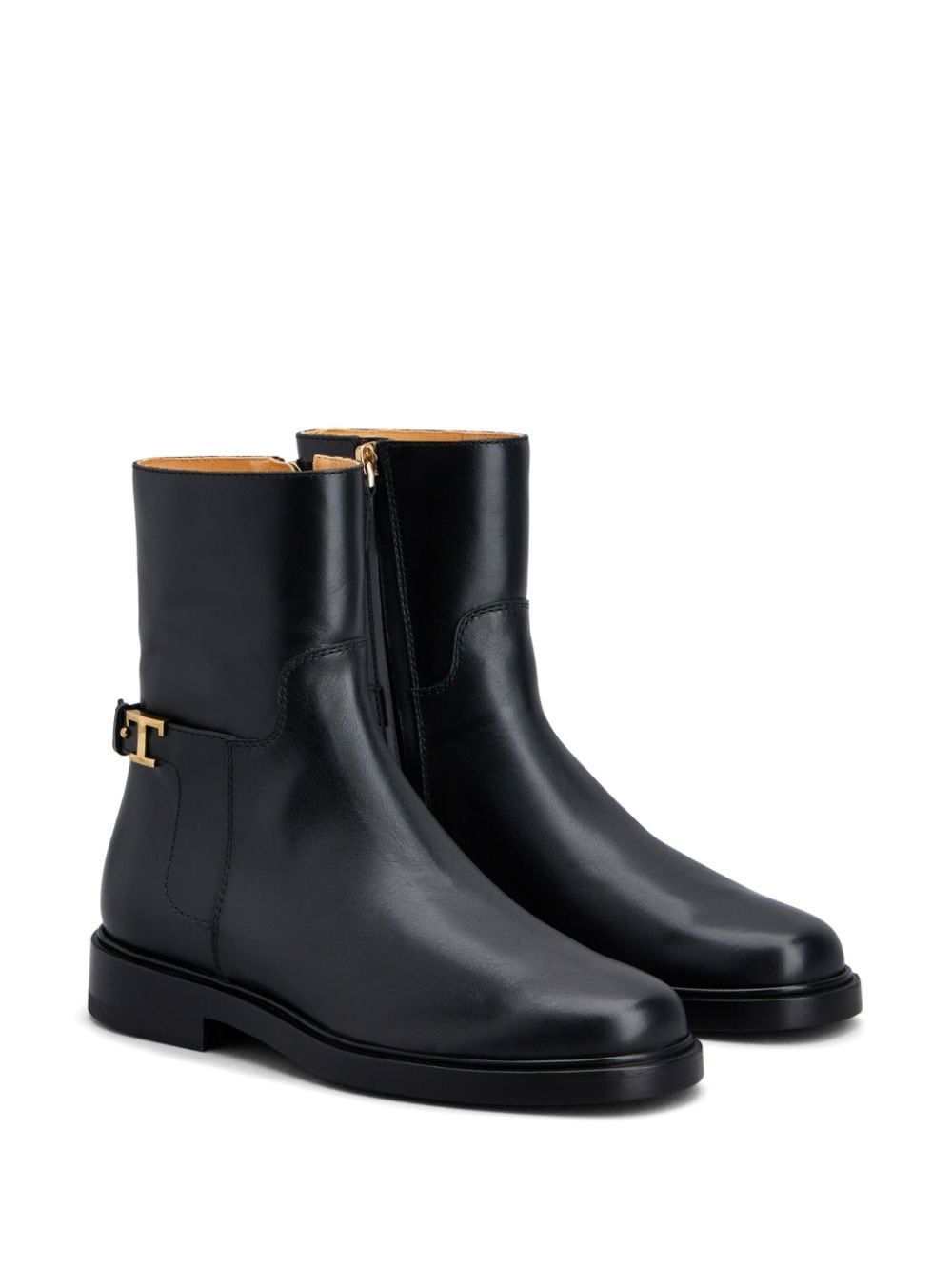 T Timeless leather ankle boots - 2