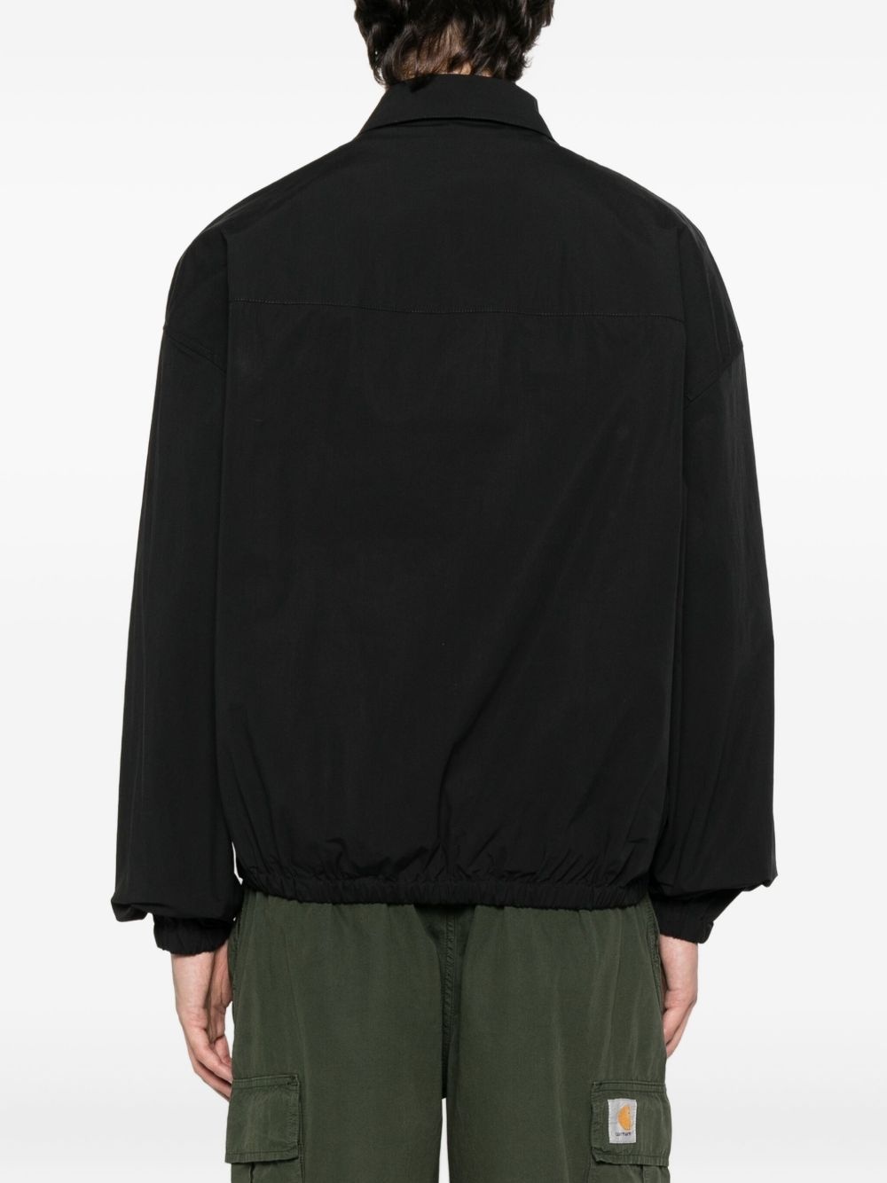 half-zip panelled sweatshirt - 4