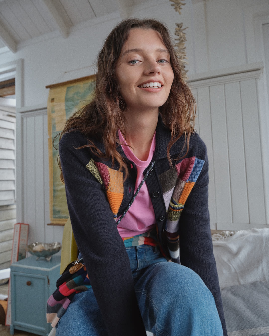 'Patchwork' Cardigan - 8