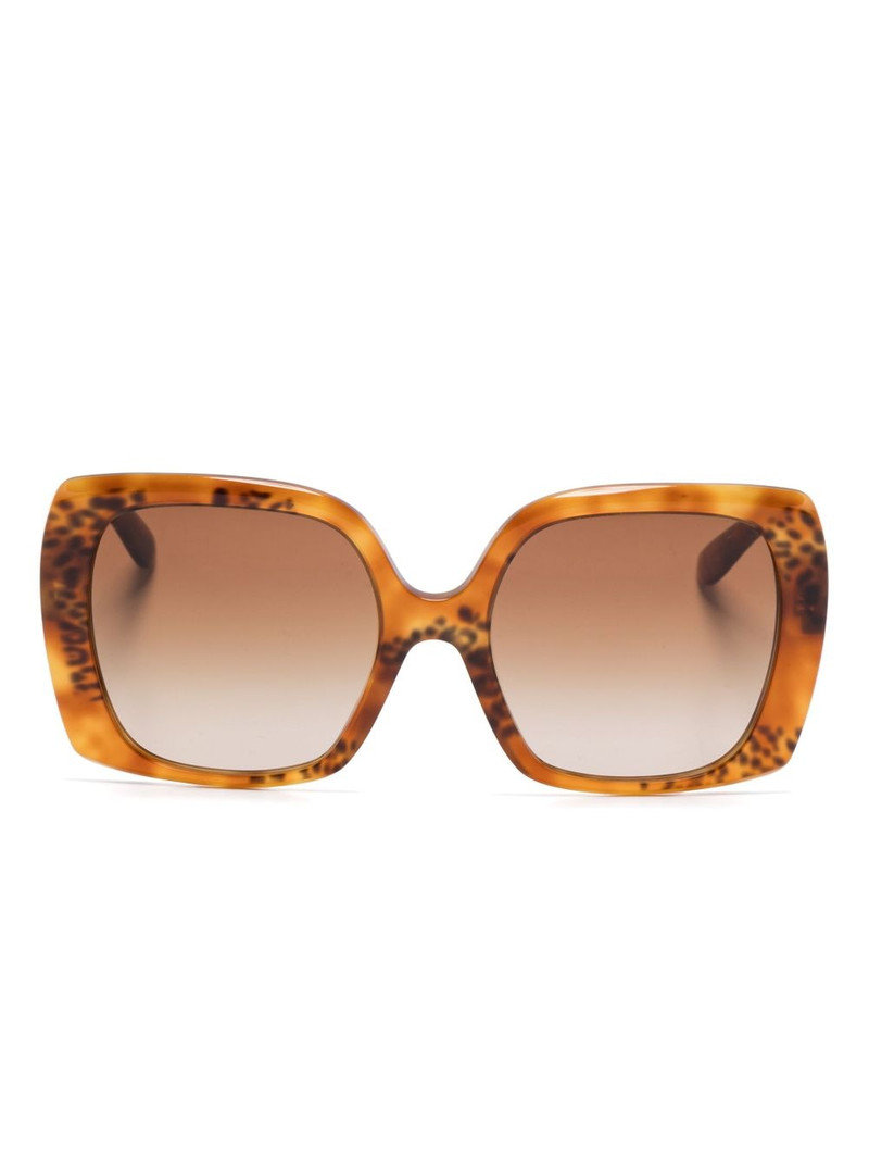 oversize-frame sunglasses 1