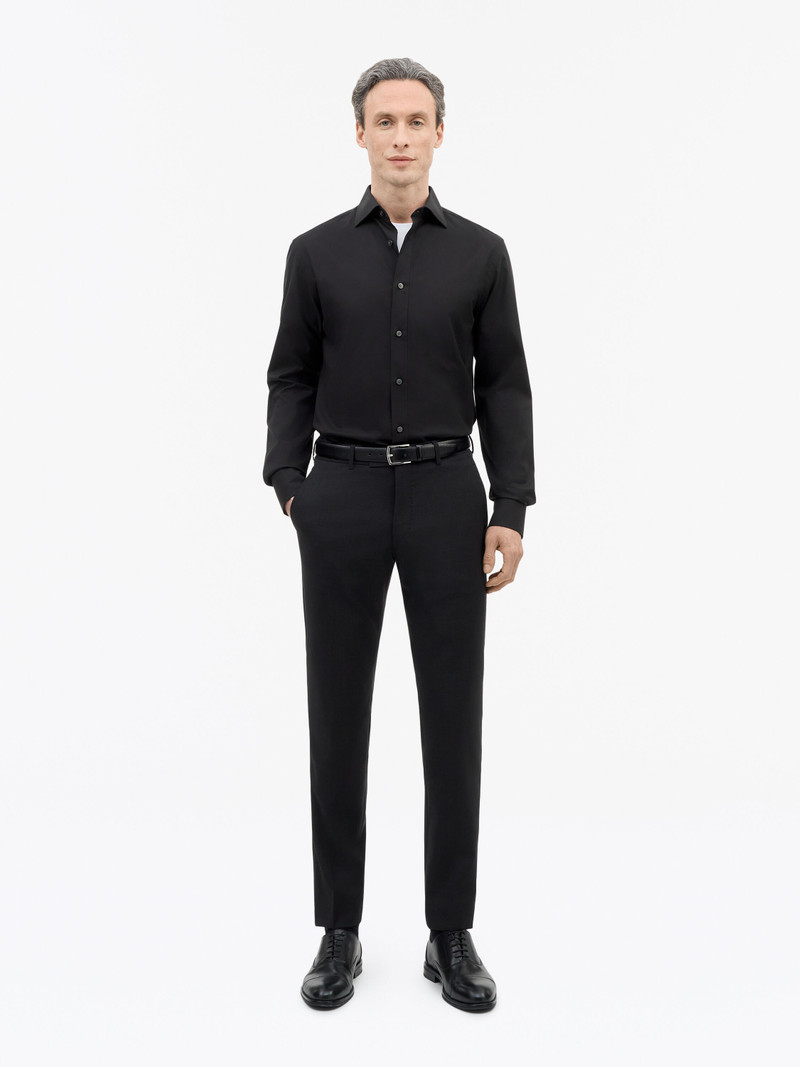 TIGER OF SWEDEN Adley C Cutaway Collar Shirt outlook