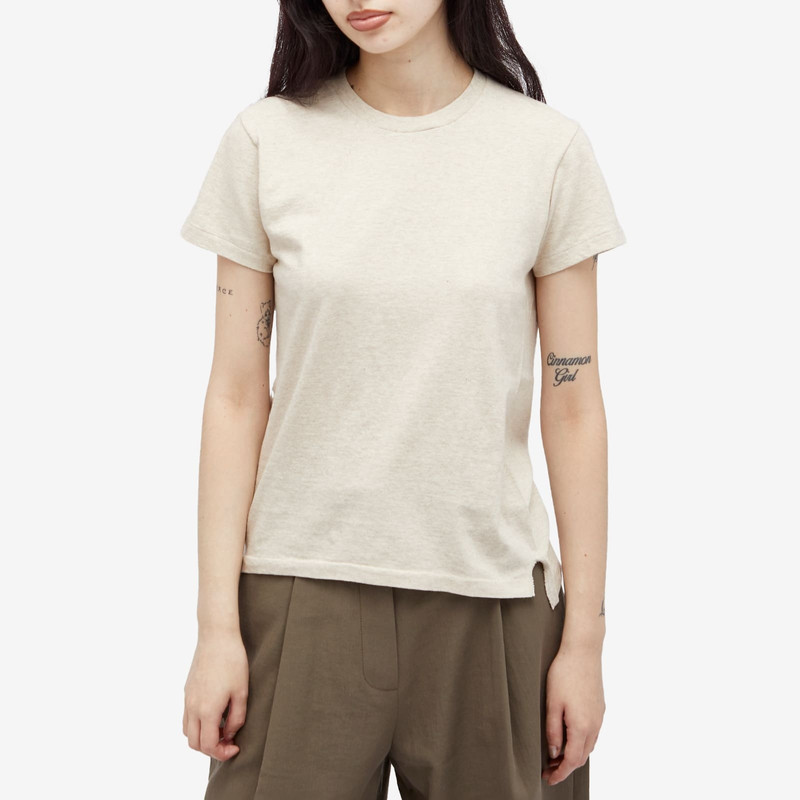 AURALEE Auralee Seamless Crew Neck T-Shirt outlook