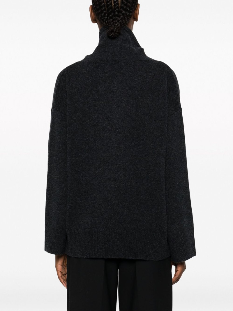 roll-neck cashmere jumper 4