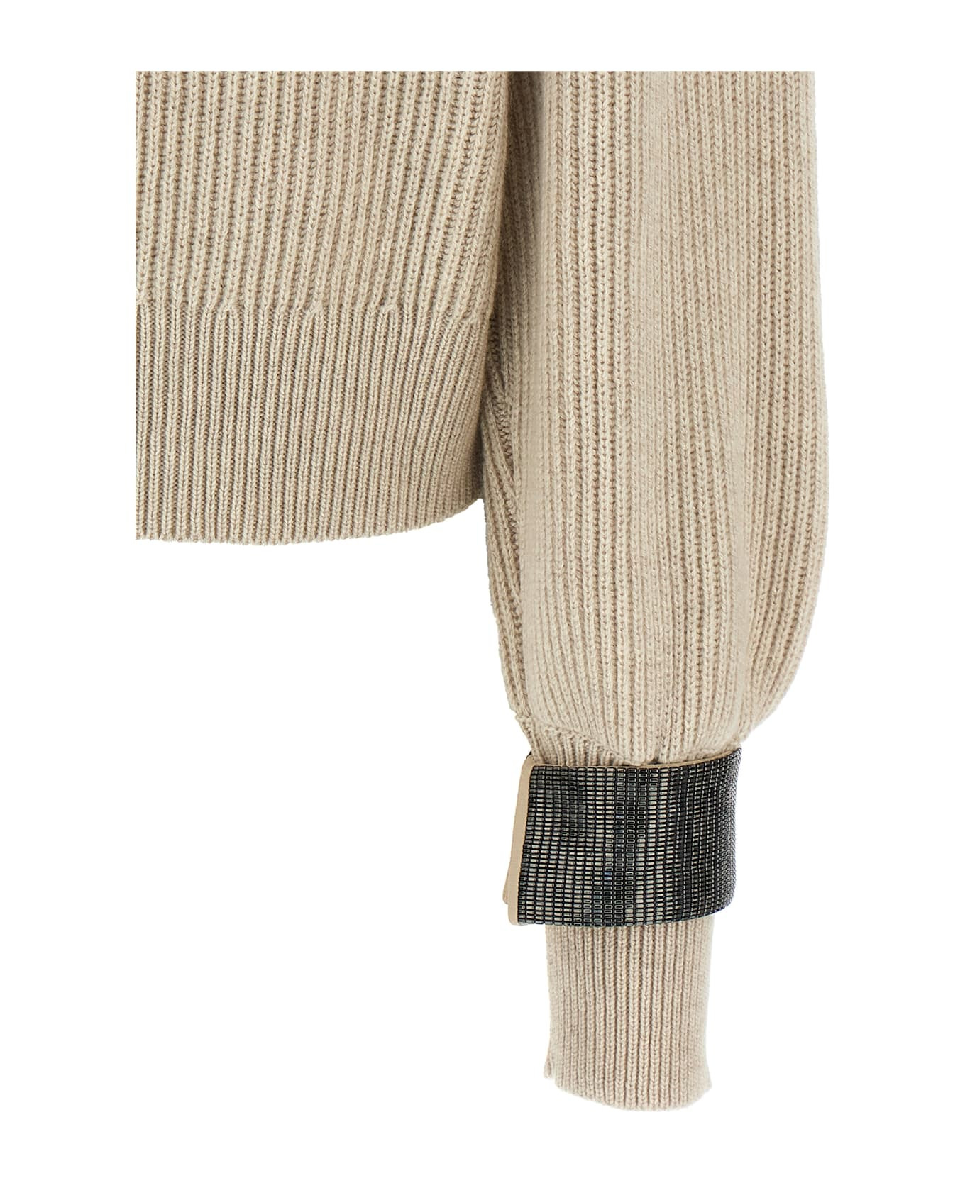Monile Cuffs Sweater - 4