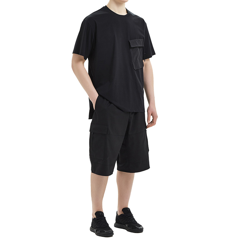 adidas Y-3 Classic Refined Wool Stretch Cargo Shorts 'Black' FN3401 - 3