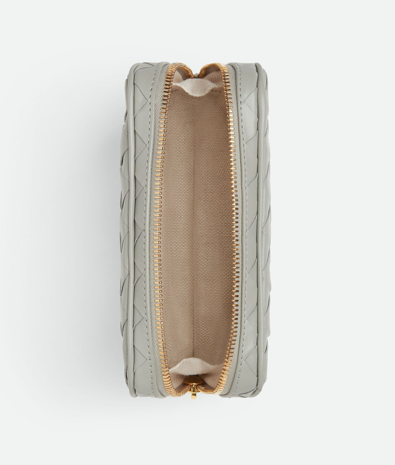 Small Intrecciato Zippered Pouch 3