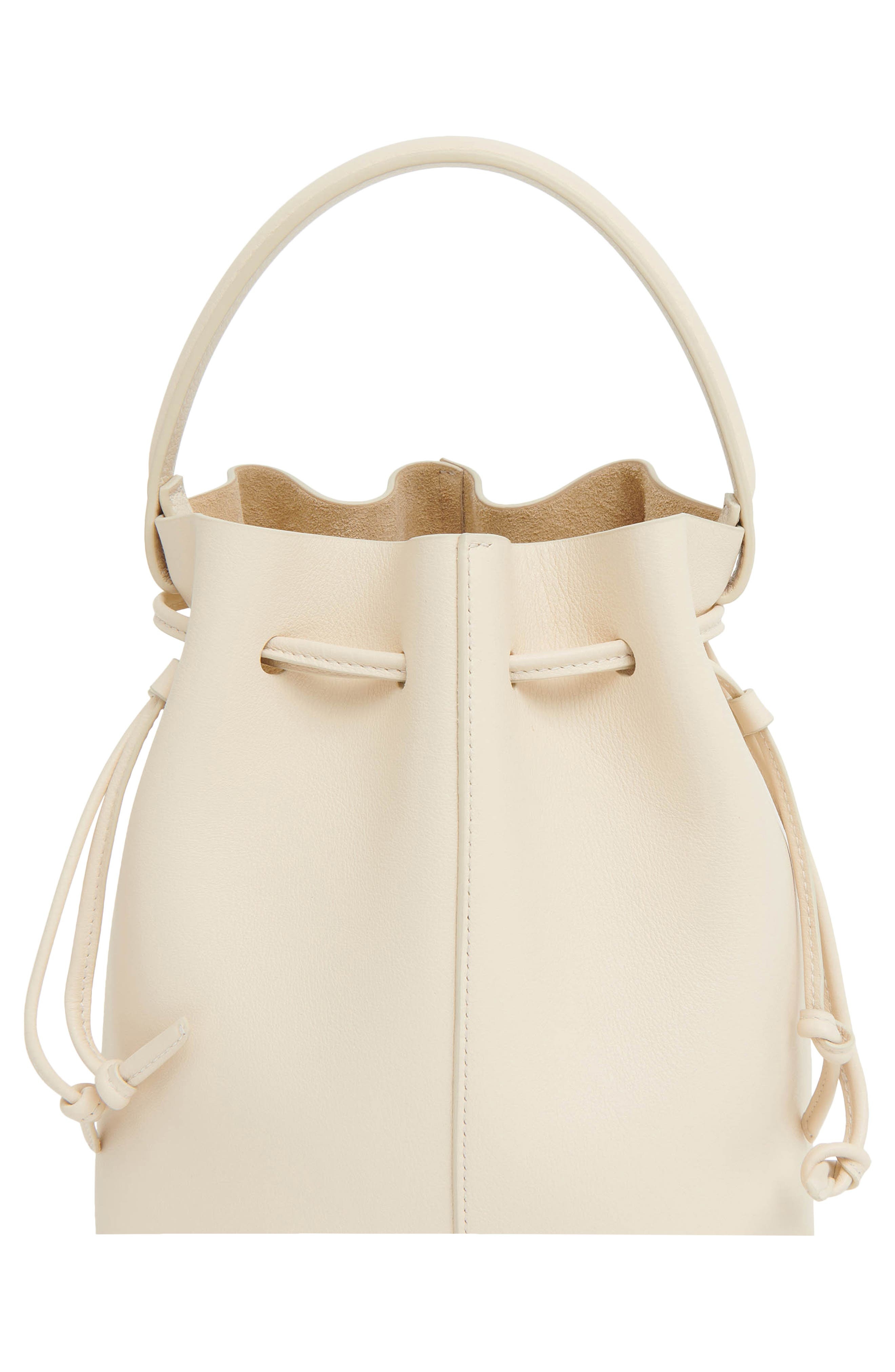 Mansur Gavriel Dea Leather Bucket Bag in Jasmine at Nordstrom - 4