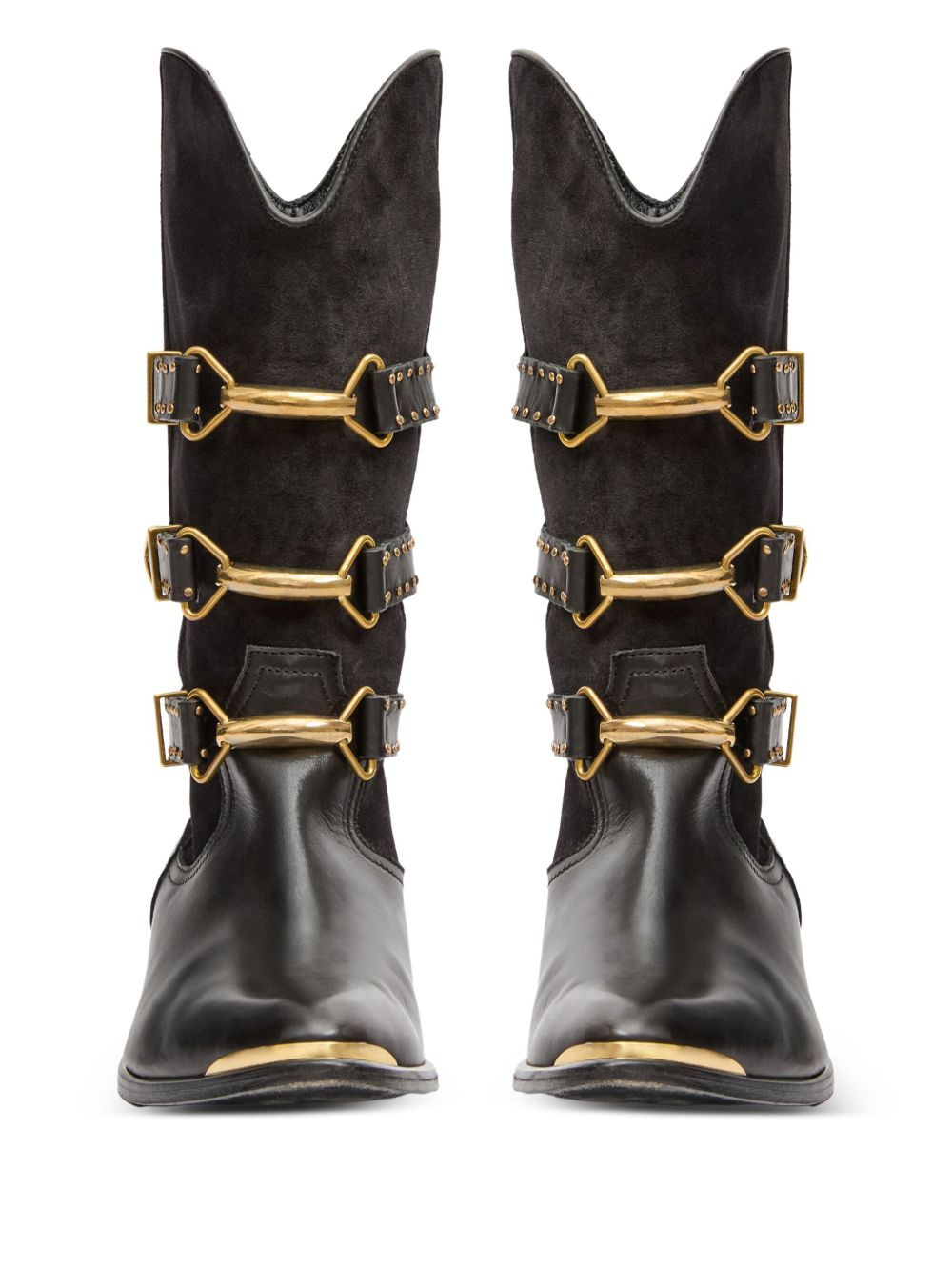 Mexia buckle-fastening boots - 4