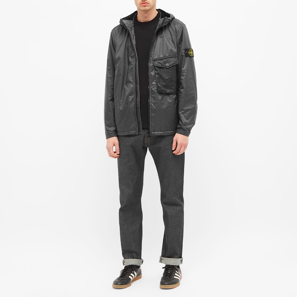 Stone Island Lamy Flock Hooded Jacket - 6