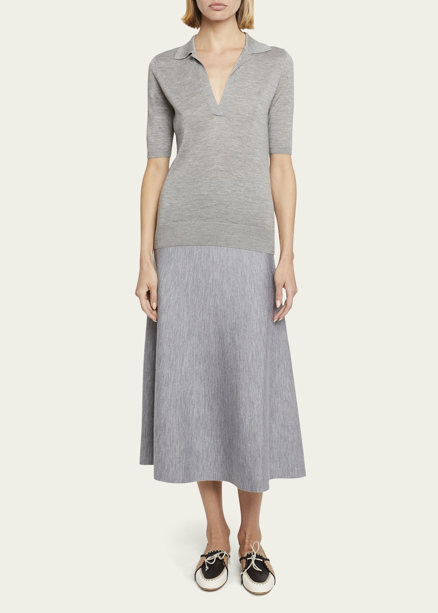 Frank Cashmere Polo Top - 2
