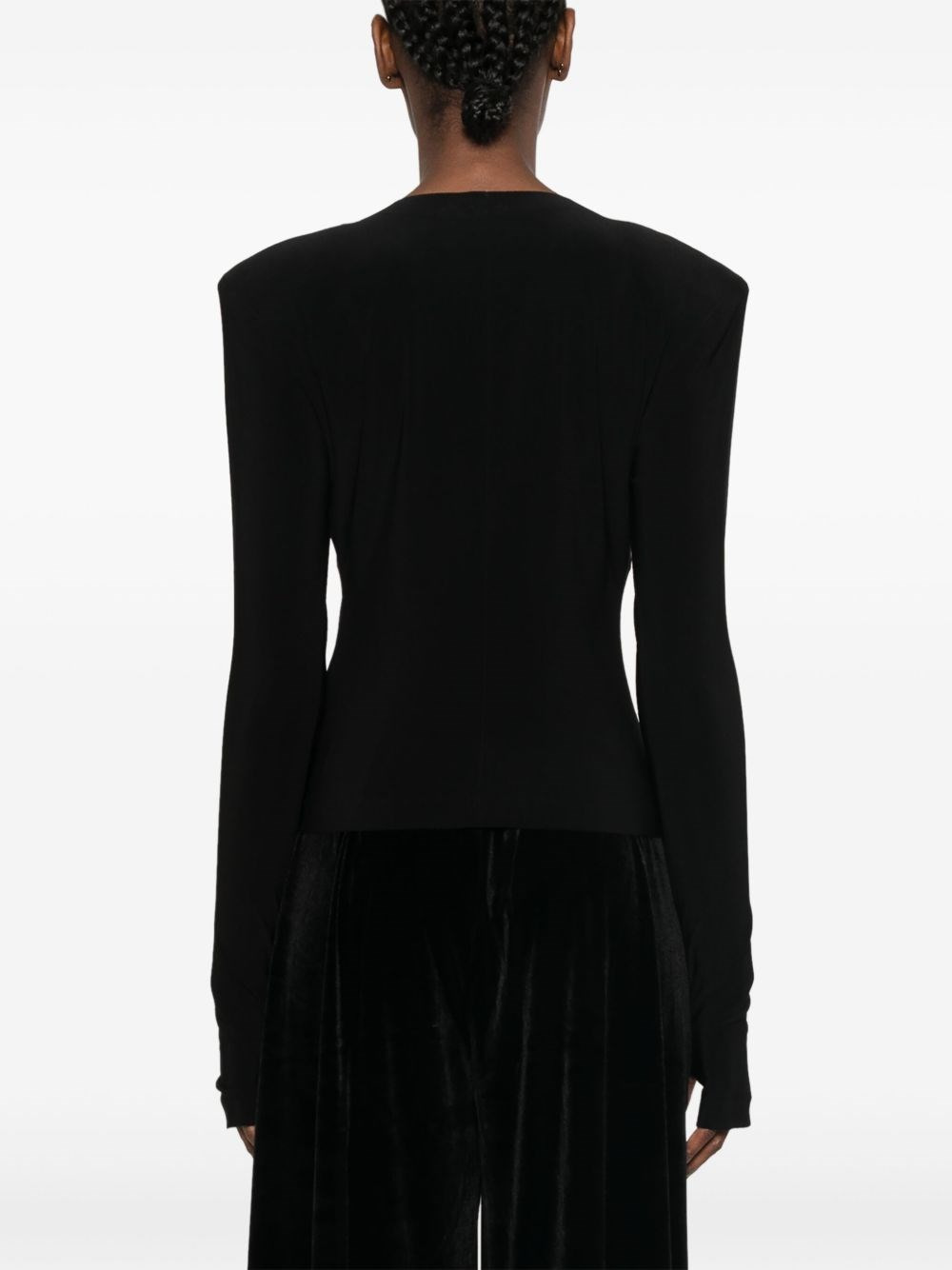 V-necked top - 8