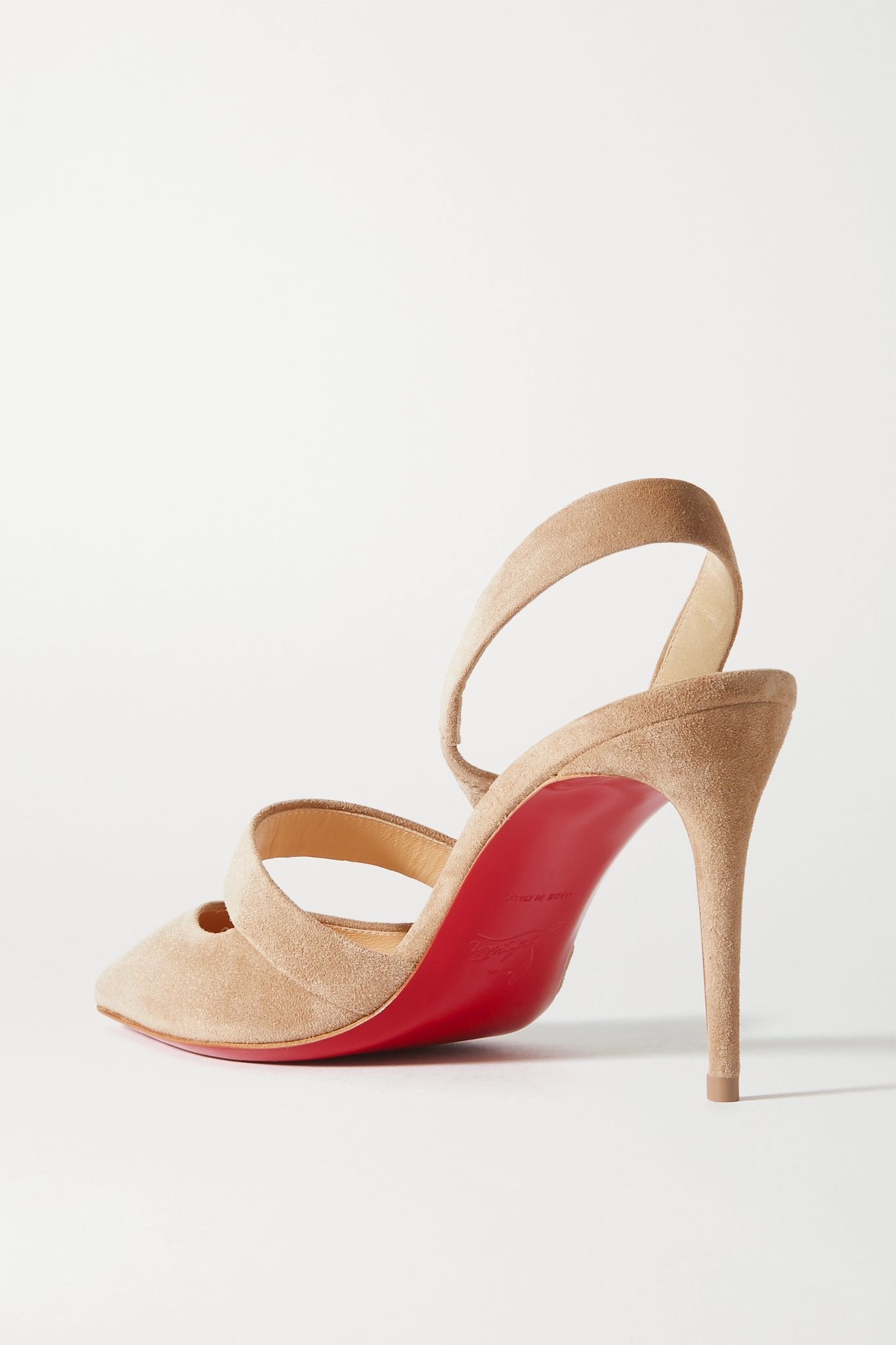 Actina 85 suede slingback pumps - 3