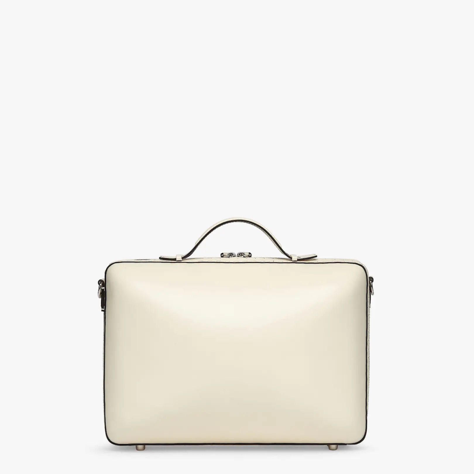 Black leather suitcase - 3