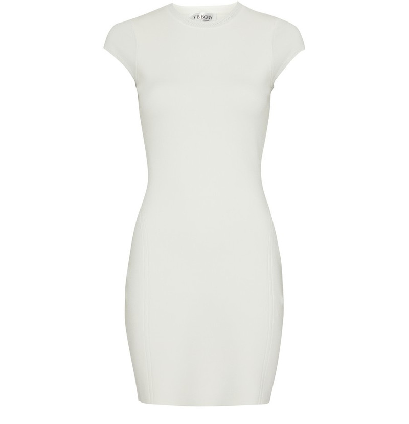 VB Body Compact Cap Sleeve Mini Dress 1