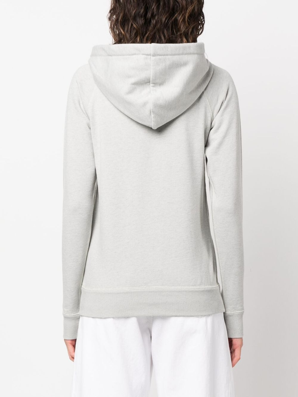 Malibu flocked-logo hoodie - 4