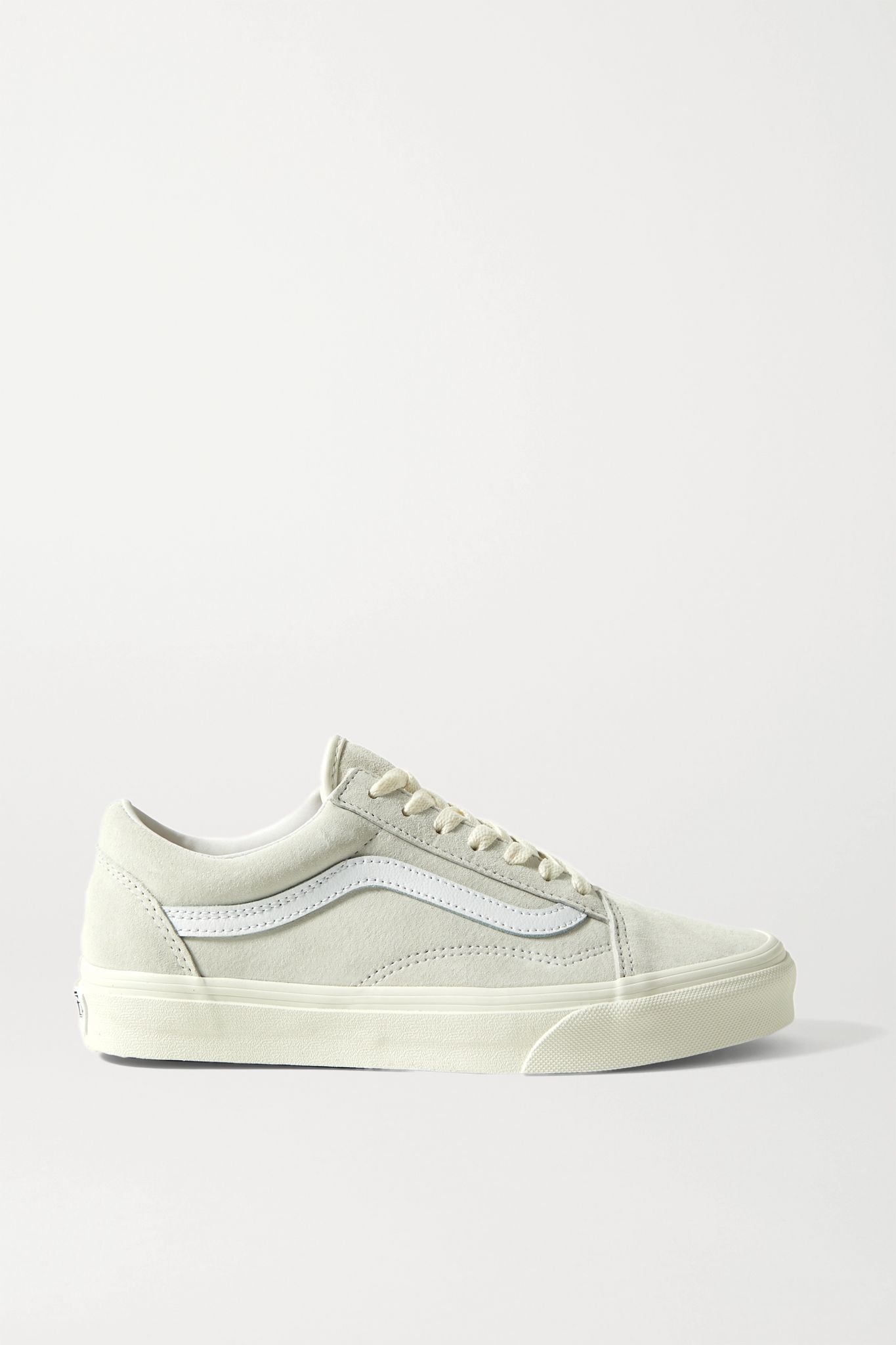 Old Skool leather-trimmed suede sneakers - 1