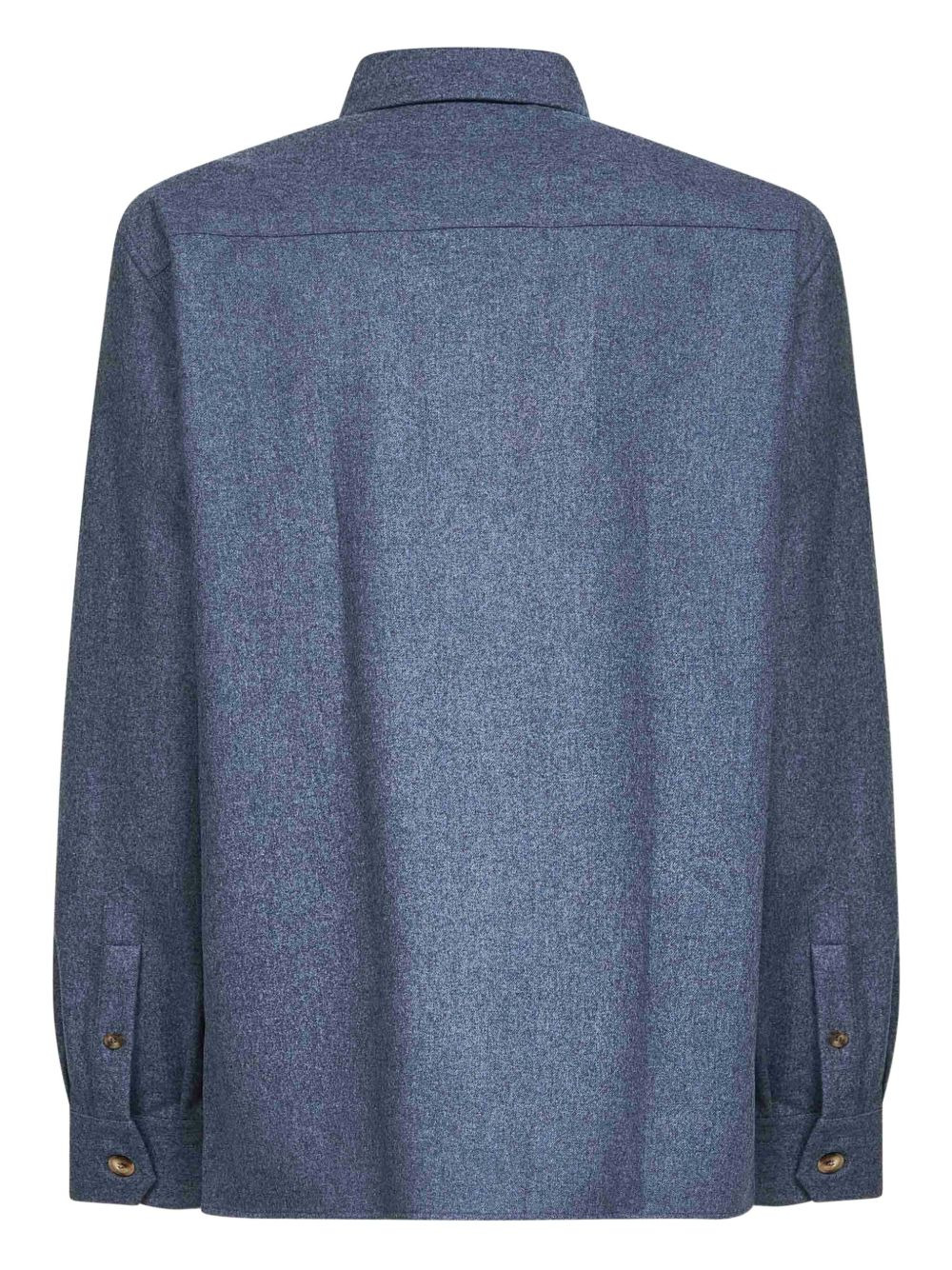 PATCH-POCKET BUTTONED SHIRT - 2