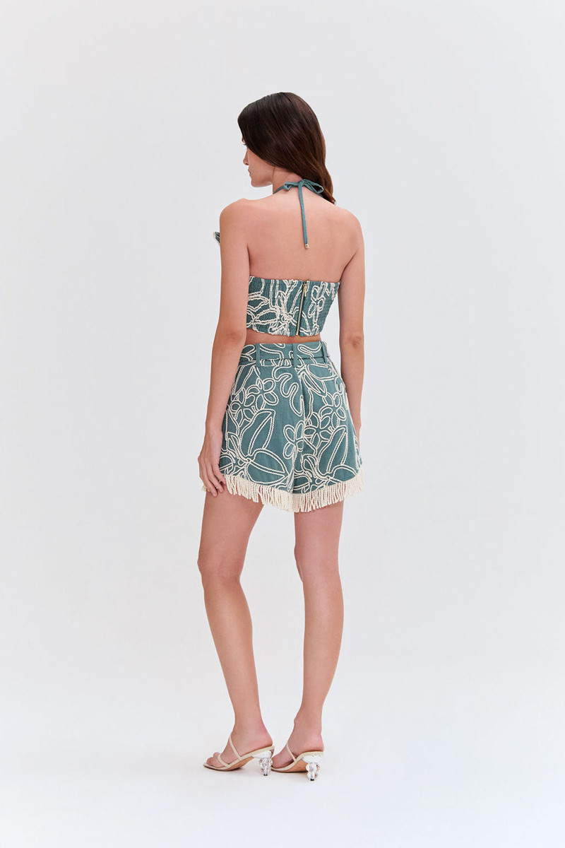 ASAS LINEN SHORTS 3