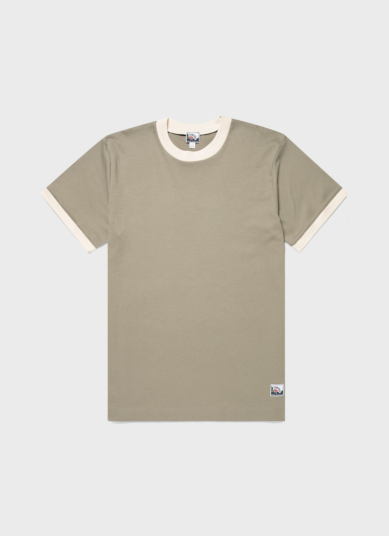 Sunspel x Nigel Cabourn Carbon Brushed T‑shirt 1