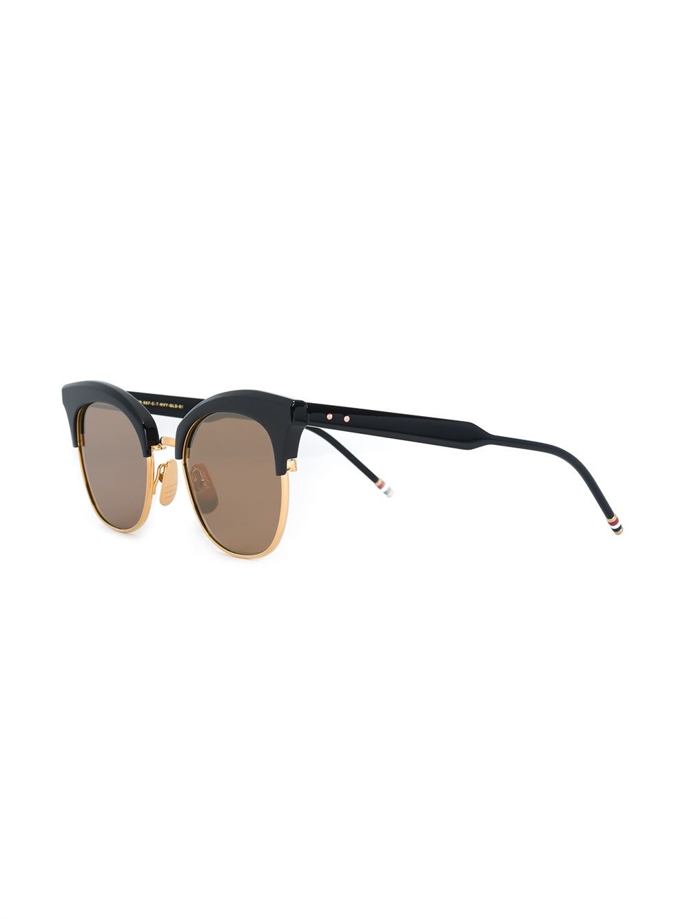 cat eye shaped sunglasses - 2