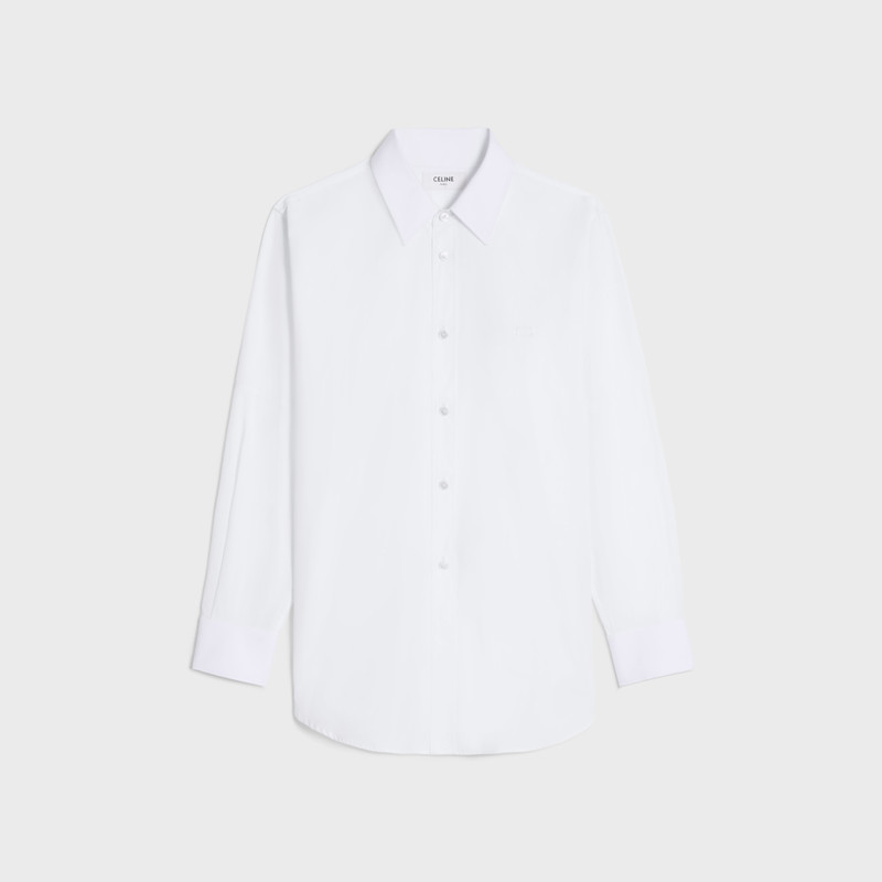 tomboy shirt in cotton poplin 1