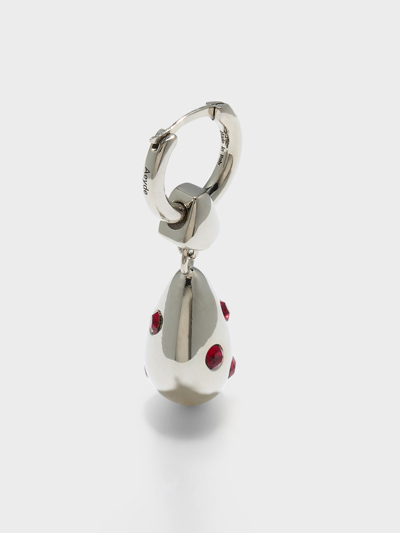 Aeyde Philo Palladium-Plated Earrings outlook