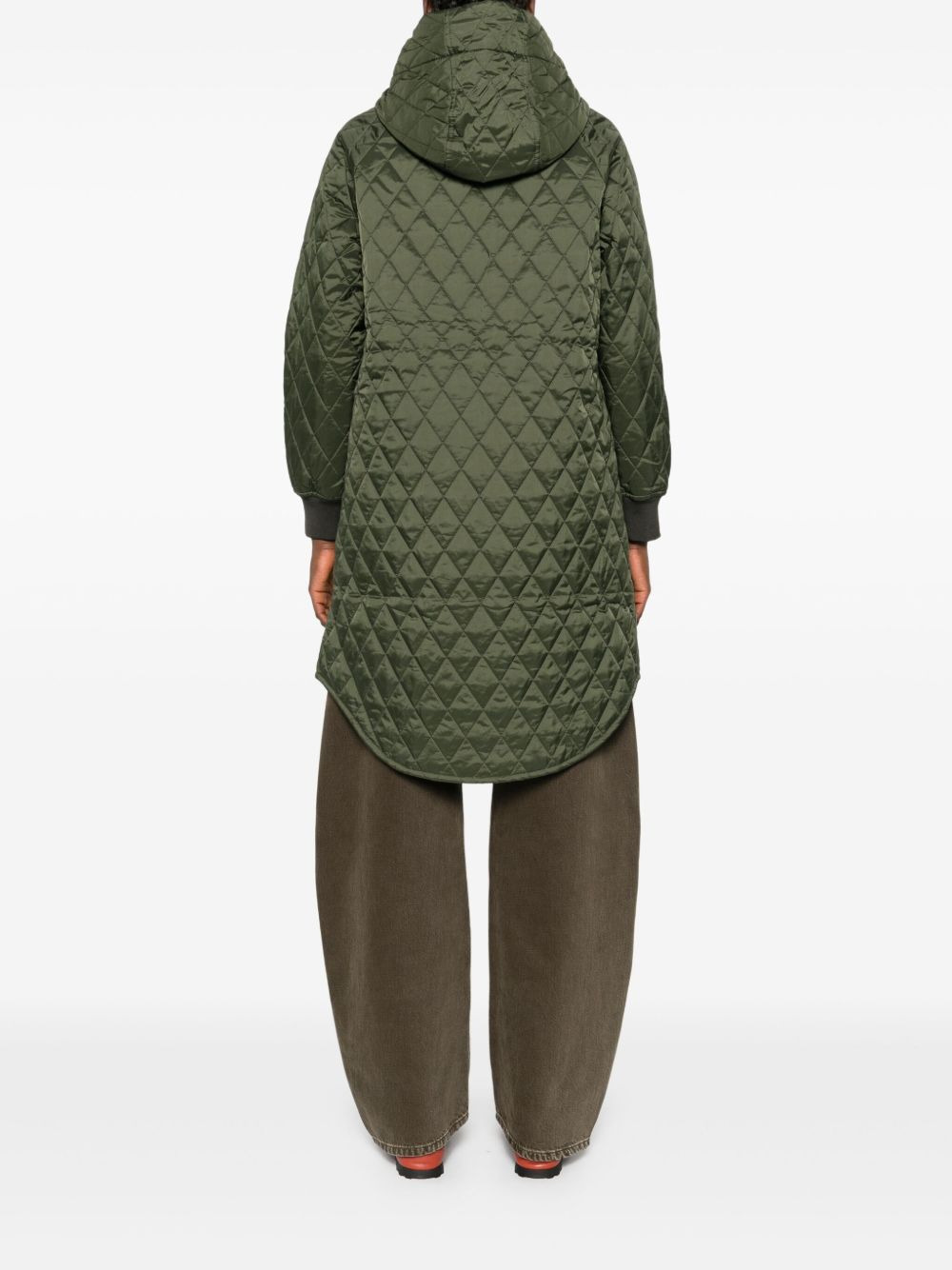 quilted hooded jacket - 4