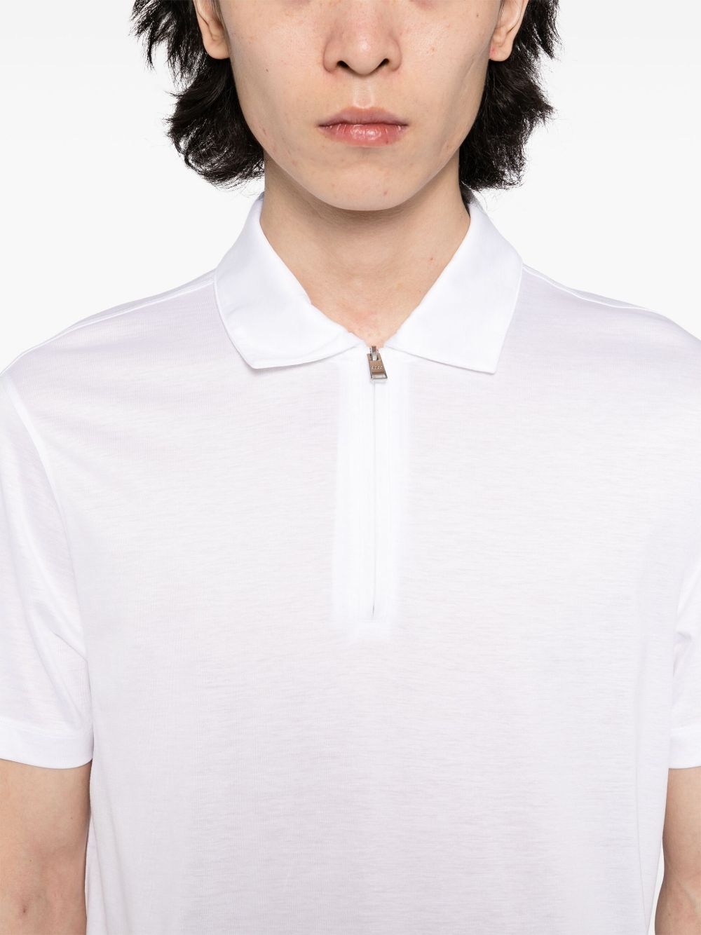 short-sleeved polo shirt - 4