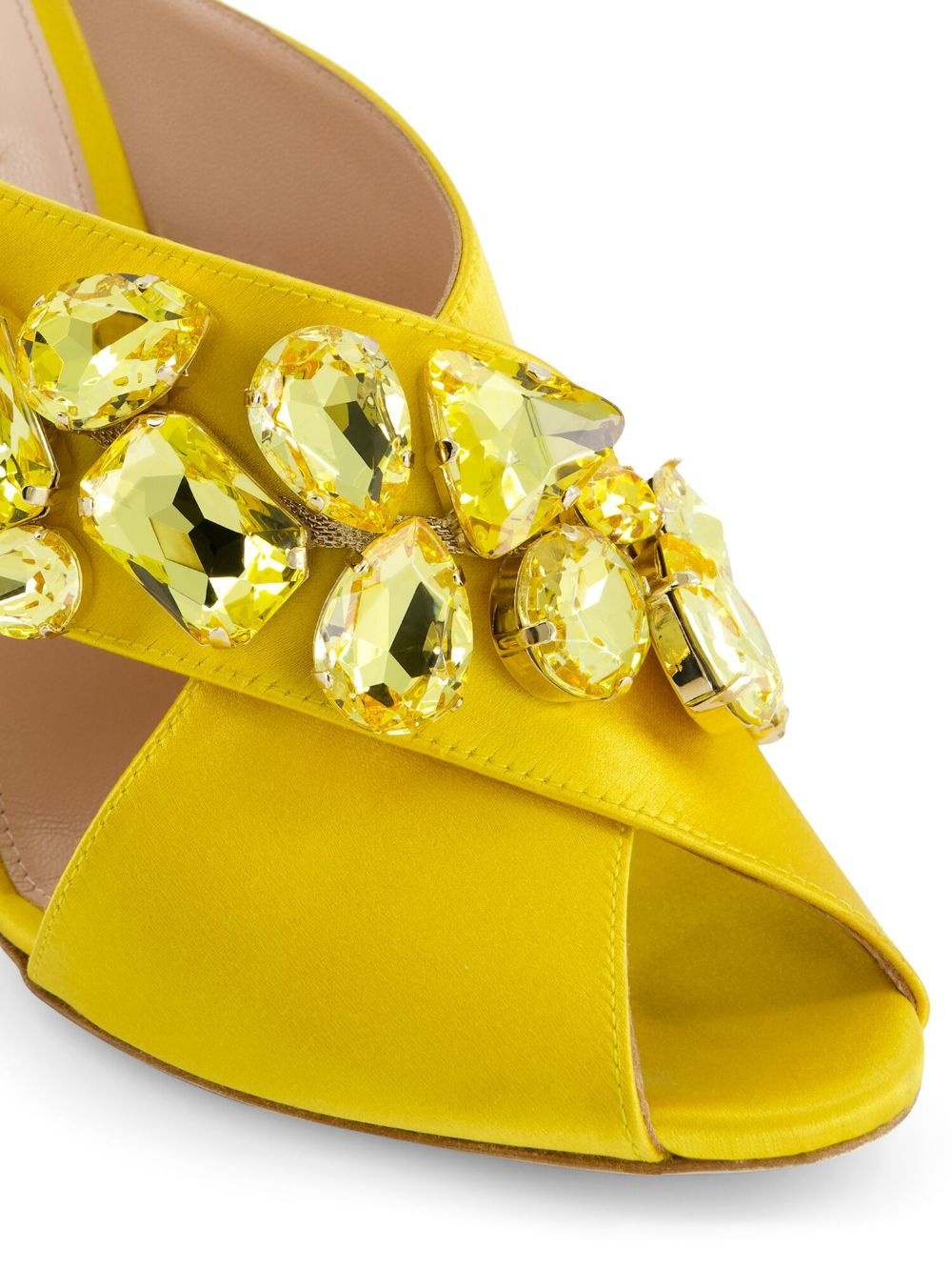 crystal-embellished sandals - 5
