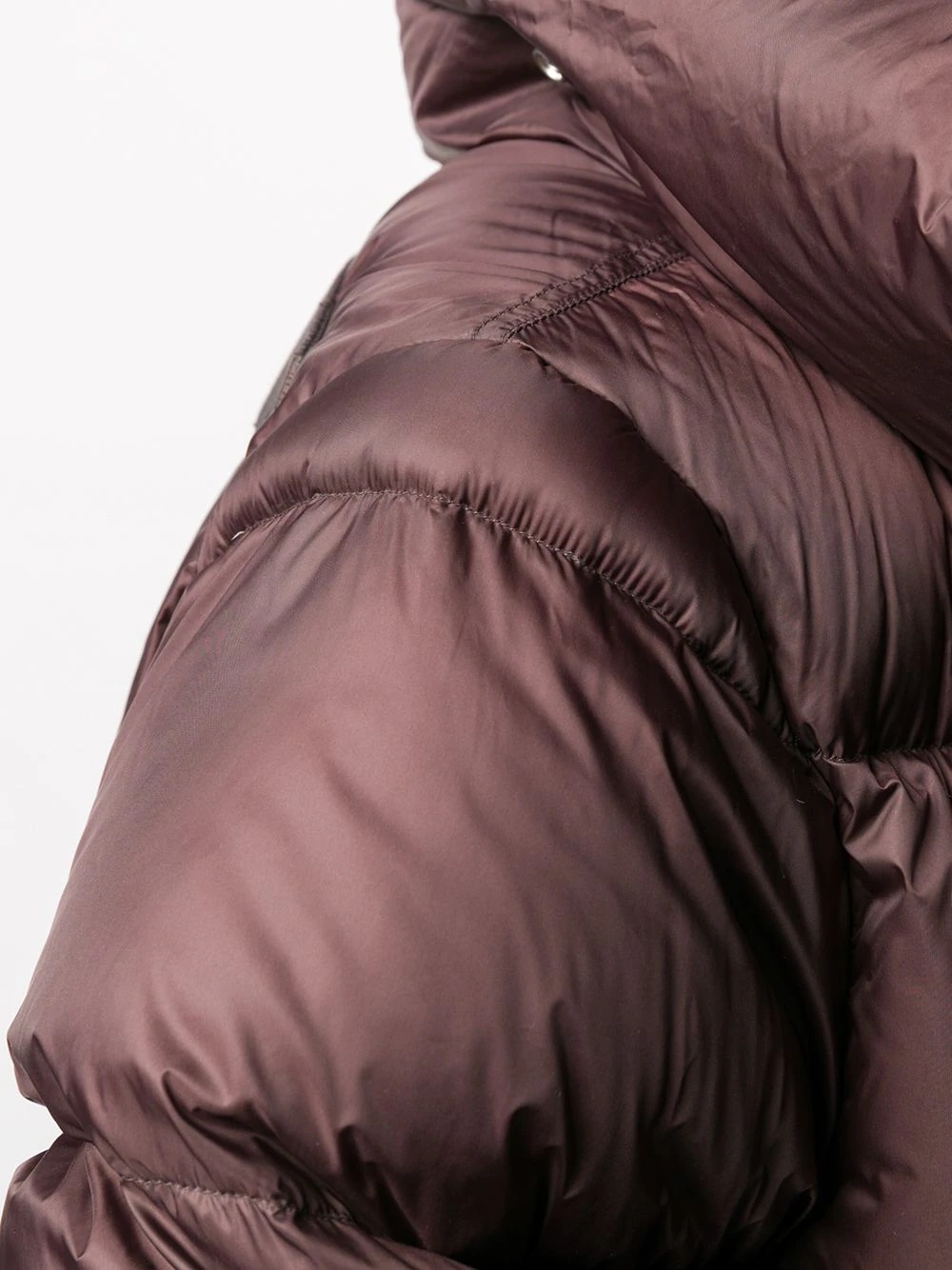 padded oversized down jacket - 5