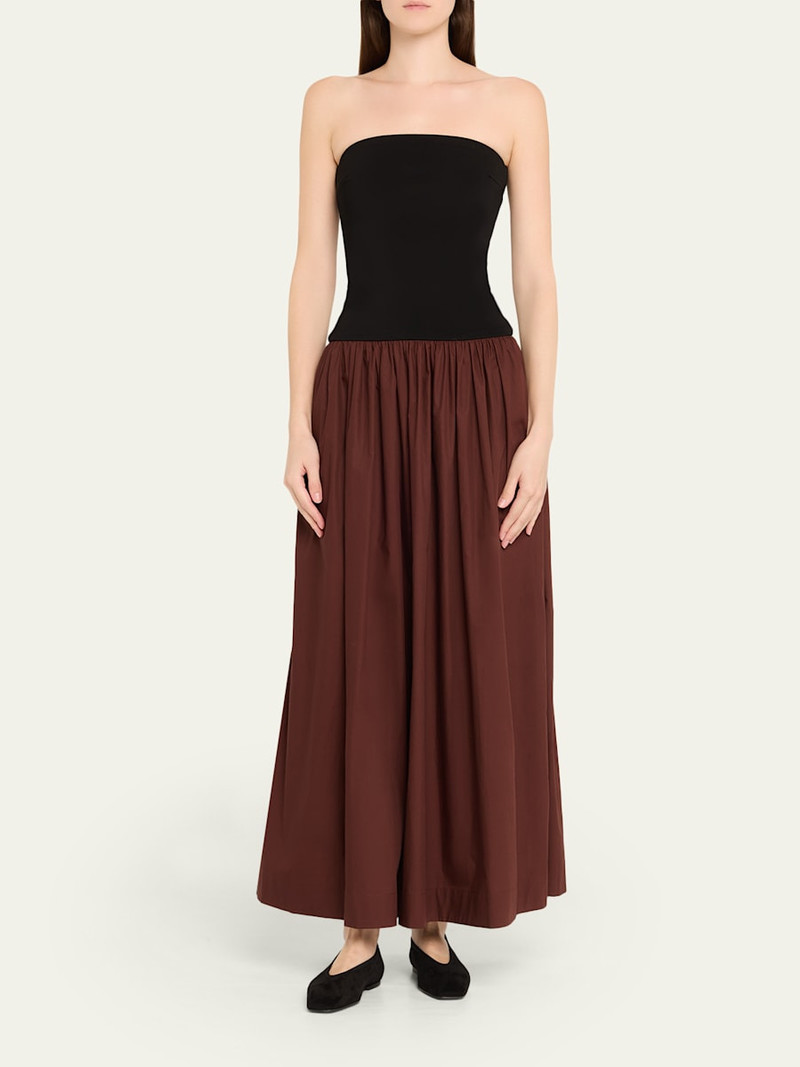 ESSE Studios Strapless Knit Cotton Dress outlook