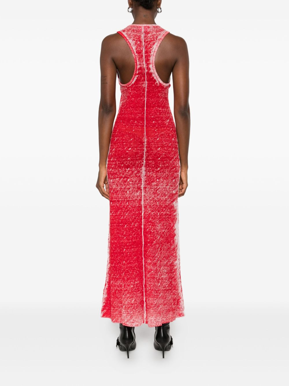 M-Rab ribbed sleeveless maxi dress - 4