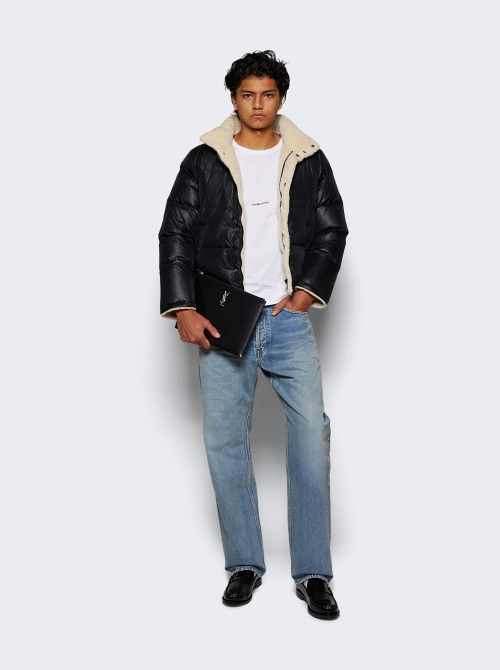 Loose Straight Jeans Blue Beat - 2