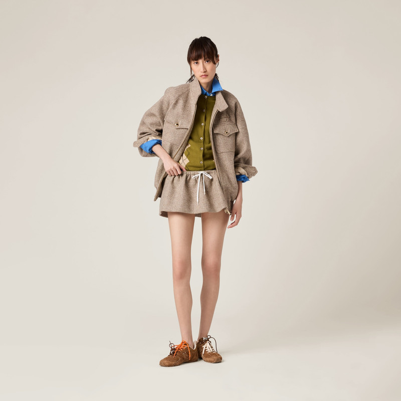 Miu Miu Cashmere knit cardigan outlook
